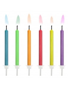 Velas Chama Colorida